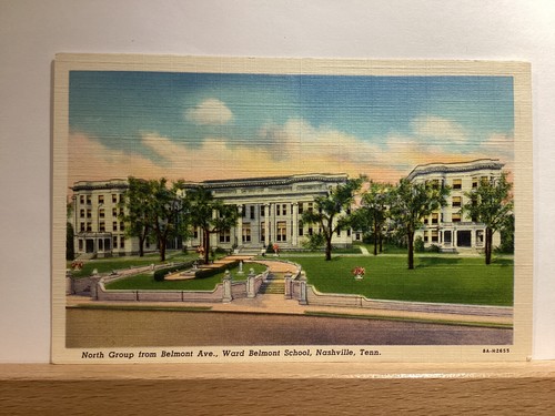 North Group, Ward Belmont School: Nashville, TN - Vintage Postcard - Picture 1 of 3
