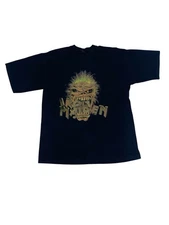 Vtg Iron Maiden Shirt Pro Gear Tag Made In USA Size Xl Y2K