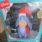 Disney Eeyore 3.5’ Christmas Airblown Inflatable LED Light Up Winnie The Pooh 