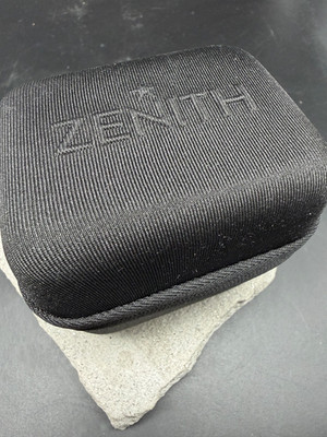 #2036 ORIGINAL ZENITH EL PRIMERO UHREN REISEBOX ETUI SERVICE POUCH BOX