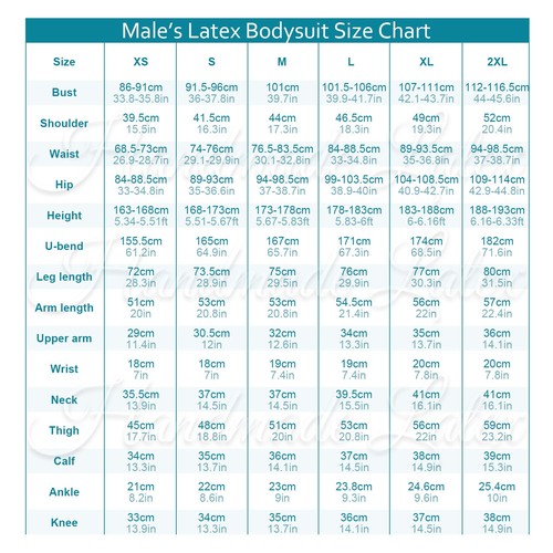 Body completo de látex para hombre traje de gato con rayas blancas uniforme de goma apretado hecho a mano - Imagen 3 de 6