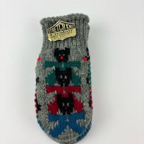 Vintage 60’s Creslan Kids Mittens NWT Deadstock - Picture 2 of 7