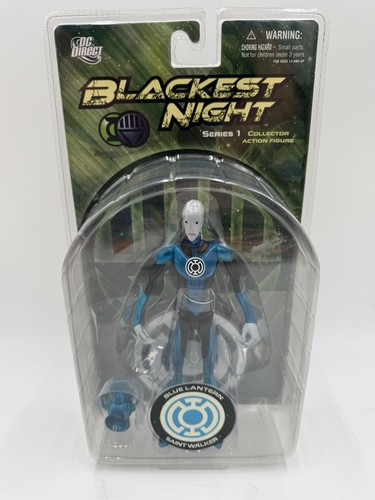 DC Direct Blackest Night Series 1 Blue Lantern Saint Walker Actionfigur - Bild 1 von 8