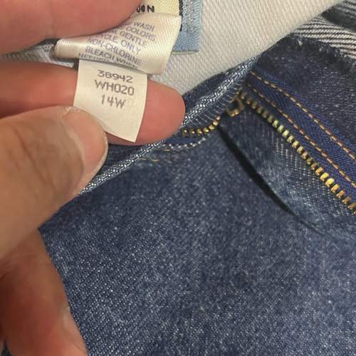 Pendleton Vintage Women's Jeans Size 14W Cotton Made in the USA - Picture 8 of 14