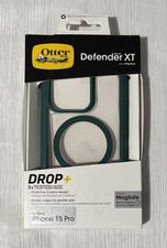 OtterBox Defender Series XT MagSafe Case iPhone 15 Pro, Velvet Evergreen / Clear