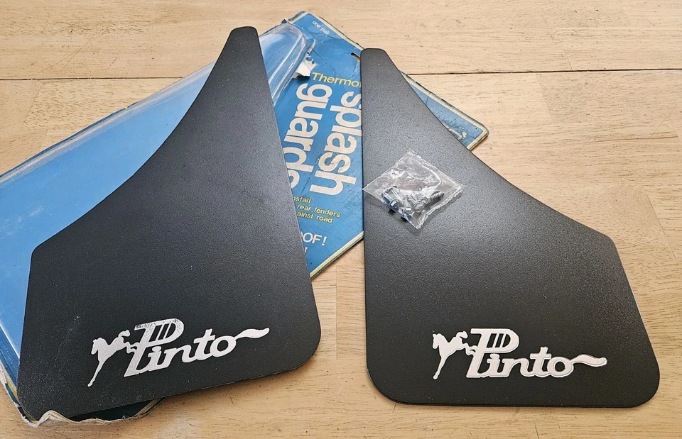 1970-1980 Ford Pinto Front Or Rear Mudflaps 2pack  - Image 2 of 4