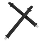 2 Pcs Toilet Brush Pole Handle Replacement Bathroom Cleaning Supplies