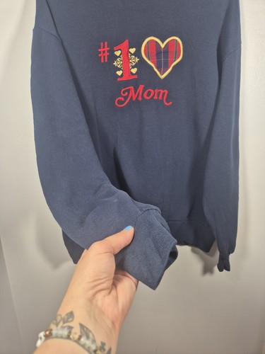 Sudadera Pleasant Shade #1 Mamá Estampado Cottagecore Hecha en EE. UU. Damas Grande - Imagen 4 de 7