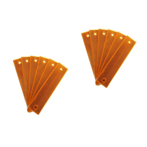  2 Pieces Highway Reflectors Reflective Lane Markers Visibility Road - Bild 11 von 12