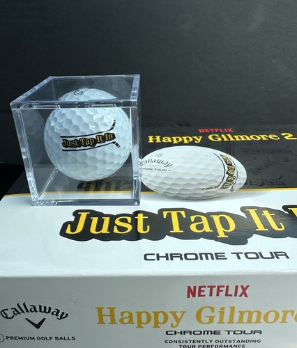 Callaway Chrome Tour Happy Gilmore 2 Just Tap It In (1) Golf Ball - Picture 2 of 2