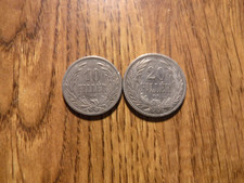 HUNGARY 10 FILLER 1894 & 20 FILLER 1893 TWO COINS (T197)