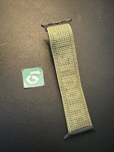 Apple Watch Nike Sport Loop 45mm (42/44/49) Genuine OEM Sequoia Pure Platinum - 第 1/8 張圖片