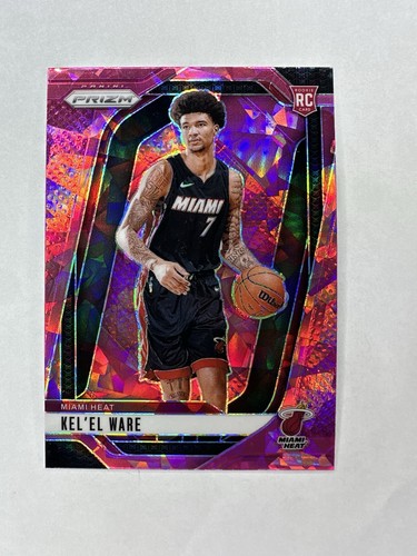 Kel'el Ware 2024-25 Panini Prizm Basketball Rookie Pink Ice Prizm #248
