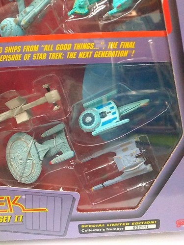 DE COLECCIÓN STAR TREK - MICRO MÁQUINAS 1995 Edición Limitada Coleccionista Set II - Imagen 4 de 8