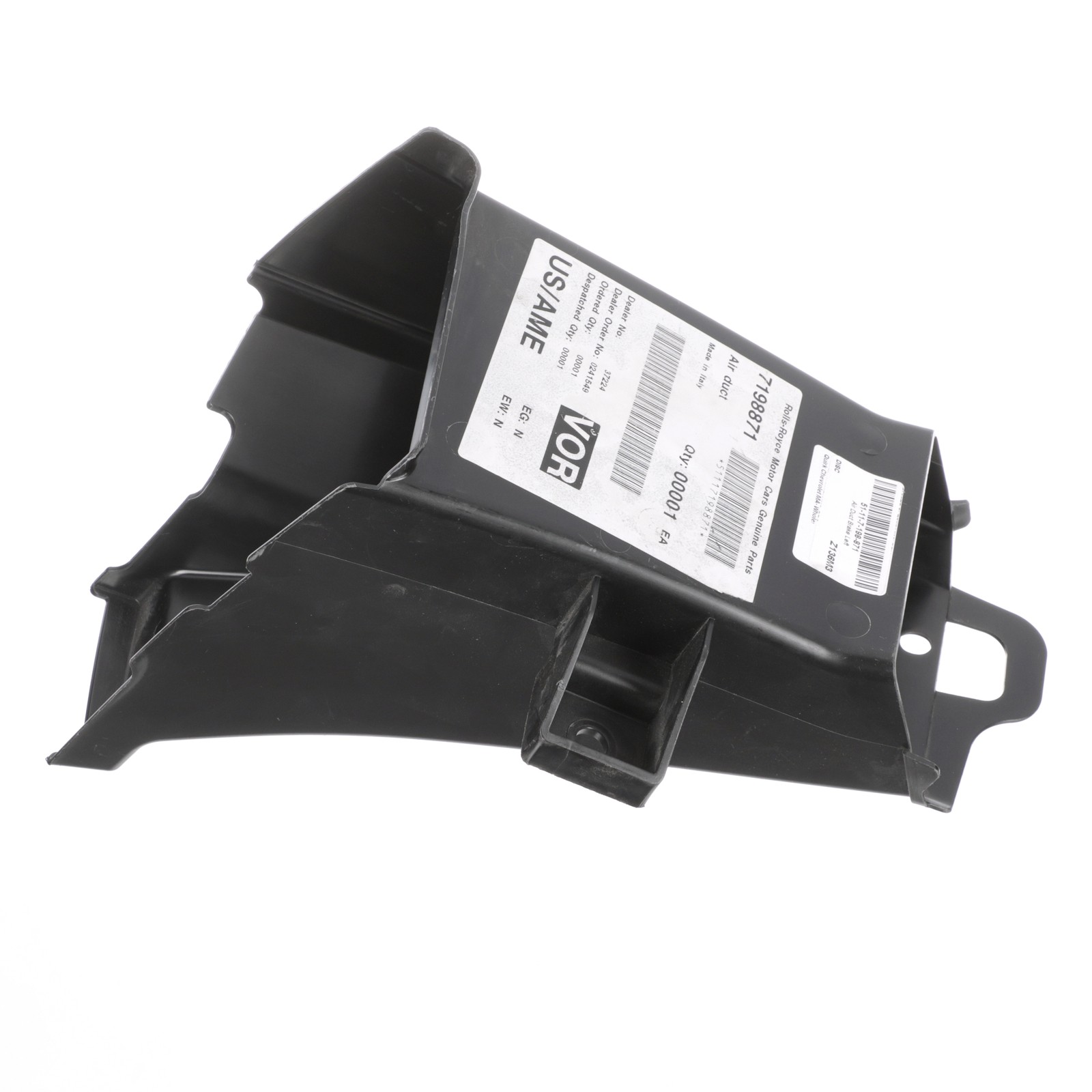 Rolls-Royce Ghost 2009-2014 Left Air conveyor P/N 51117198871