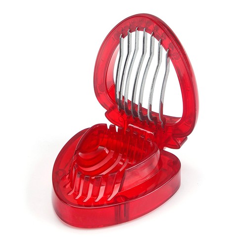 Herramienta cortadora de fresas de tallo de fruta de cocina Corer removedor de hojas gema - Imagen 10 de 13