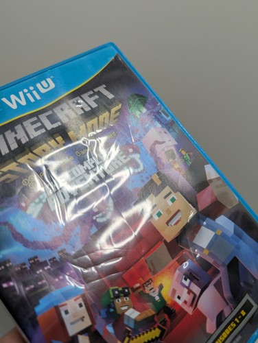 Minecraft Story Mode: The Complete Adventure (Nintendo Wii U, 2016) Complete CIB - Foto 4 di 5