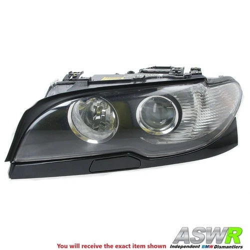 BMW 3 SERIES Headlight E46 Coupe / Convertible N/S Passenger Left 63127165897