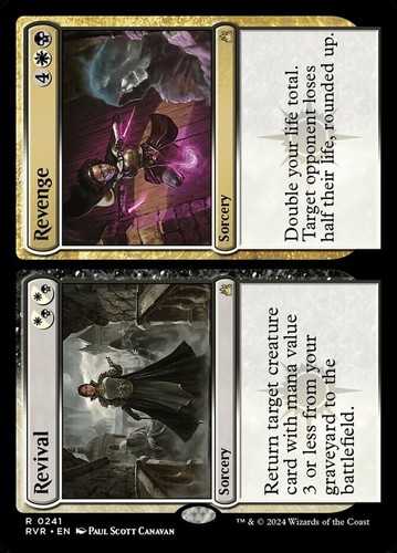 Revival // Revenge - Foil - Ravnica Remastered #0241 MTG Magic The Gathering