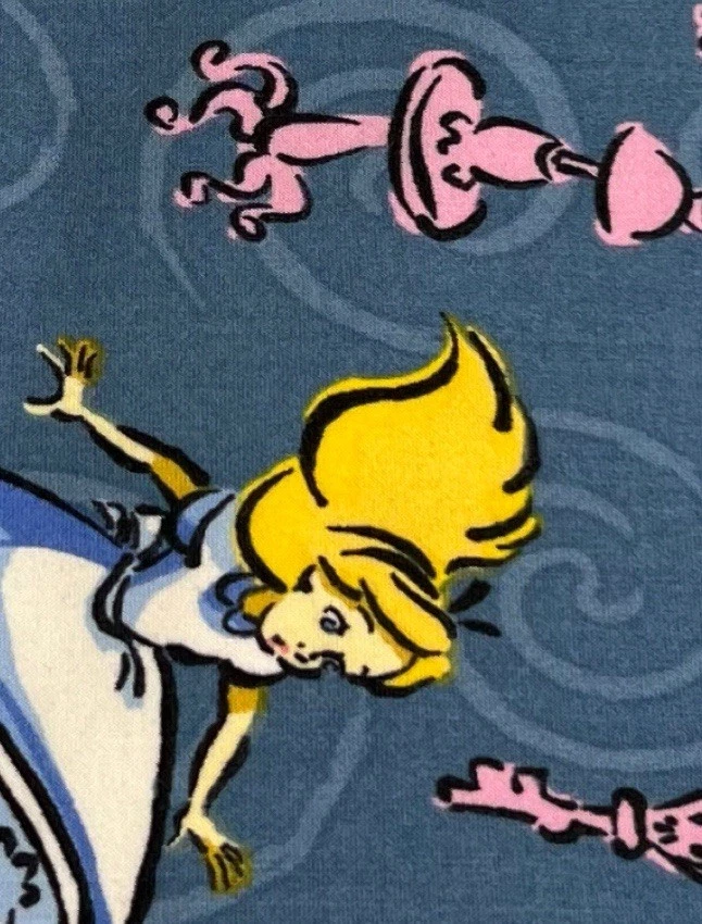 Leggings LuLaRoe DISNEY TC2 Alto Curvilíneo 2 ALICIA en el País de las Maravillas Cuento de Hadas Envío RÁPIDO Foto 2 de 4