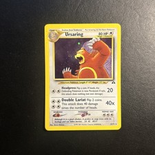 Ursaring 15/75 Neo Discovery Pokemon Card Holo Rare Moderately Played MP +