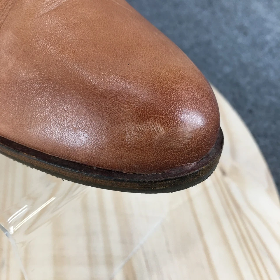 Sam Edelman Botas Mujer 7 M Loren Altas Montar Hasta la Rodilla Cuero Marrón Comodidad Foto 4 de 4