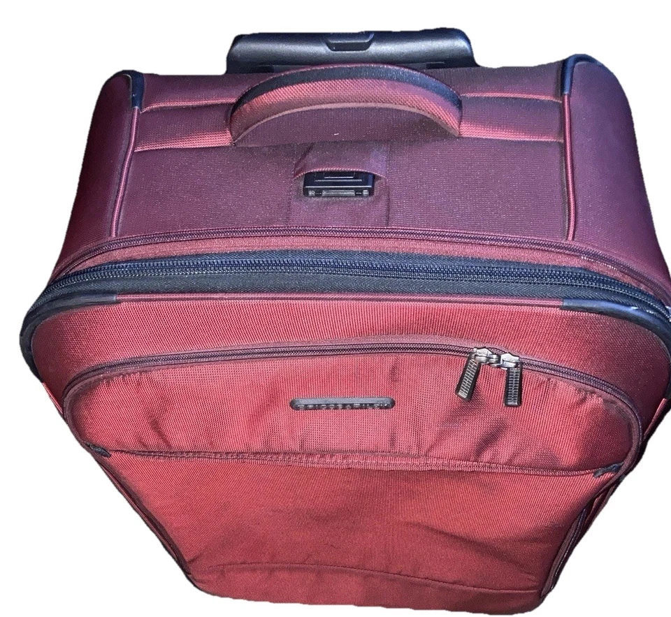 Briggs & Riley Travelware Luggage 26" Expandable Wheeled Upright  TU224X-12 Red - Image 2 of 4