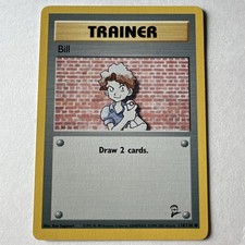 Pokémon TCG Bill Base Set 2 118/130 Regular Unlimited Common