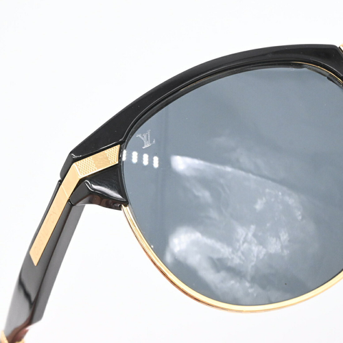 Louis Vuitton Lv In The Pocket Sunglasses Glasses Foldable Gold Black Men'S - Picture 5 of 13