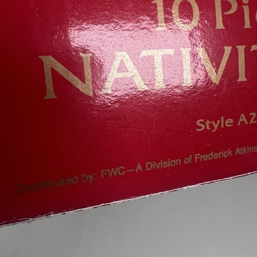 De Colección Belén Bisque 10(9) Piezas Estilo A21631 Colección Centurión Completo - Imagen 12 de 18