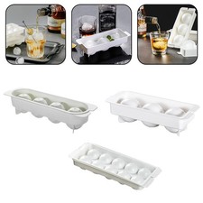 Organisieren Sie Ihren Gefrierschrank mit stapelbaren Eiswürfelschalen gut dimensionierte Würfel für Getränke