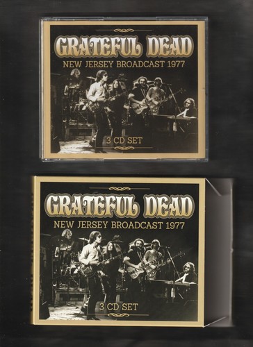 3 CD Box Set 2017 Grateful Dead New Jersey Broadcast 1977 - Picture 1 of 4