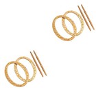 2 STÜCKE ein paar dekorative Vorhang Holdbacks Antike Kristallfensterbehandlung