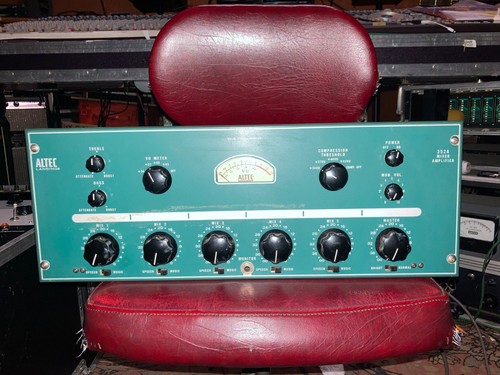 Altec 352A mixer 1588 mic preamp Compressor EQ VU meter gorgeous all the bells