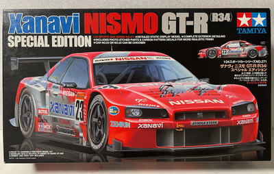 タミヤ xanavi NISMO GT-R (R34) 1/24 タミヤ 1/24 スポーツカーシリーズ ザナヴィ ニスモ GT-R（R34