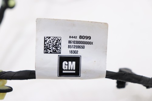 2018-2019 CHEVROLET EQUINOX REAR LEFT SIDE DOOR WIRE WIRING HARNESS OEM 84428099 - Picture 8 of 9