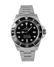 Rolex Sea-Dweller 116600 Black Dial Steel 40mm Watch 2015 UNWORN