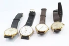 Assorted Vintage Mechanical Watches Rotary Timex Paul Jobin Working x 4