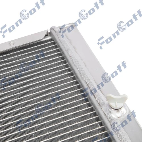 3 Rows Aluminum Radiator FIT Dragster / Roadster Double Pass US SHIPPING - Foto 5 di 7