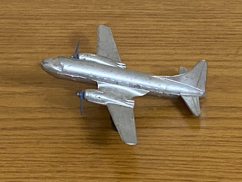 Tootsietoy Flugzeug Druckguss Chicago USA größeres Passagierflugzeug QA-61 - Bild 6 von 11