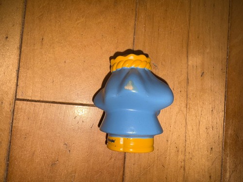 Fisher Price Little People Nativity Replacement Blue Crown Wise Man Figure - Picture 3 of 3