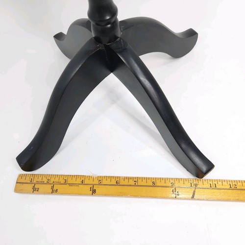 Vintage Hitchcock Kerze Beistell Kipptisch Teeständer Kolonial Bauernhaus Americana - Bild 18 von 19