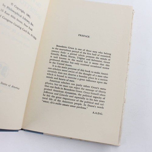 The Philosophy Of Benedetto Croce An Introduction book by Angelo A De Gennaro - Foto 3 di 5