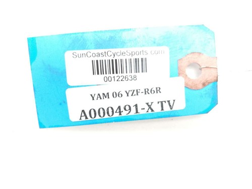 06-08 Yamaha YZF-R6R YZF R6 VORTEX Clip On Manillares Y Abrazaderas - Imagen 11 de 12