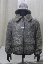 WOMEN'S Real PERSIAN LAMB Fur jacket COAT ALL SIZES Cap Hat PRE SALE