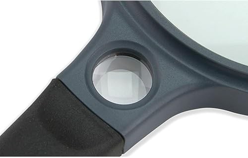 Carson® SureGrip 2x Soft-Grip Glass Magnifier with 10x Spot Lens (SG-10) - Picture 4 of 7