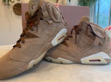 Size 12 - Jordan 6 Retro x Travis Scott Mid British Khaki