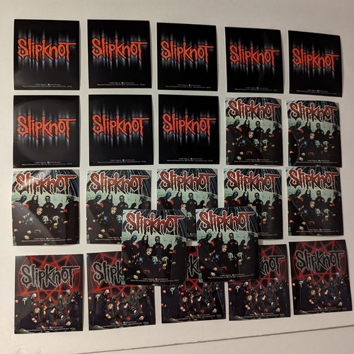 Slipknot Sticker Wholesale Large LOT Of 22 Heavy Metal Band Music - Picture 1 of 4