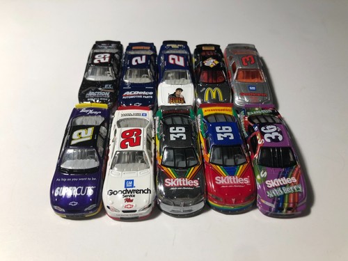 NASCAR lose Lot 1/64 - Harvick, Irvan, Wallace, Elliott, Earnhardt 1998-2002