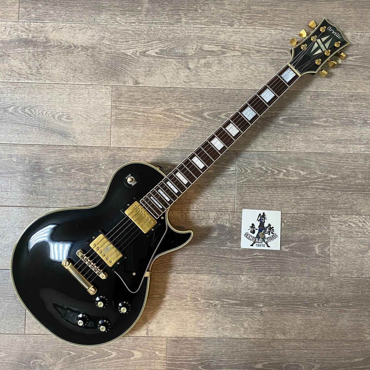 Orville By Gibson Electric Guitar Les Paul Custom Duncan MIJ Orville By Gibson Electric Guitar Les Paul Custom Duncan MIJ